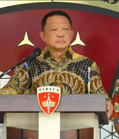 Jaksa Agung RI ST Burhanuddin dikabarkan telah menerima surat pengunduran diri Febrie Adriansyah dari jabatannya sebagai Jaksa Agung Muda Tindak Pidana Khusus (Jampidsus).
